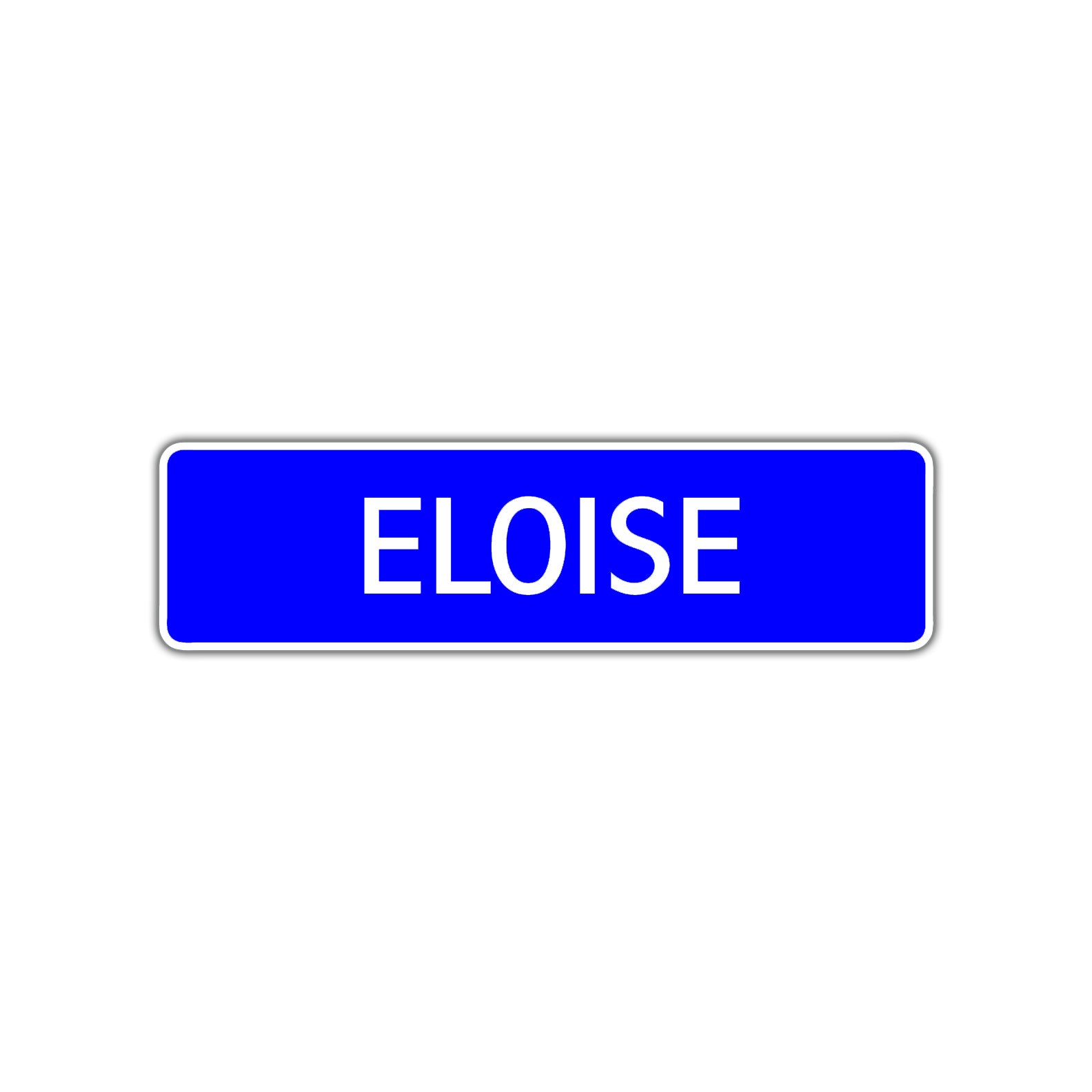 Eloise Street Sign Children Name Room Plate