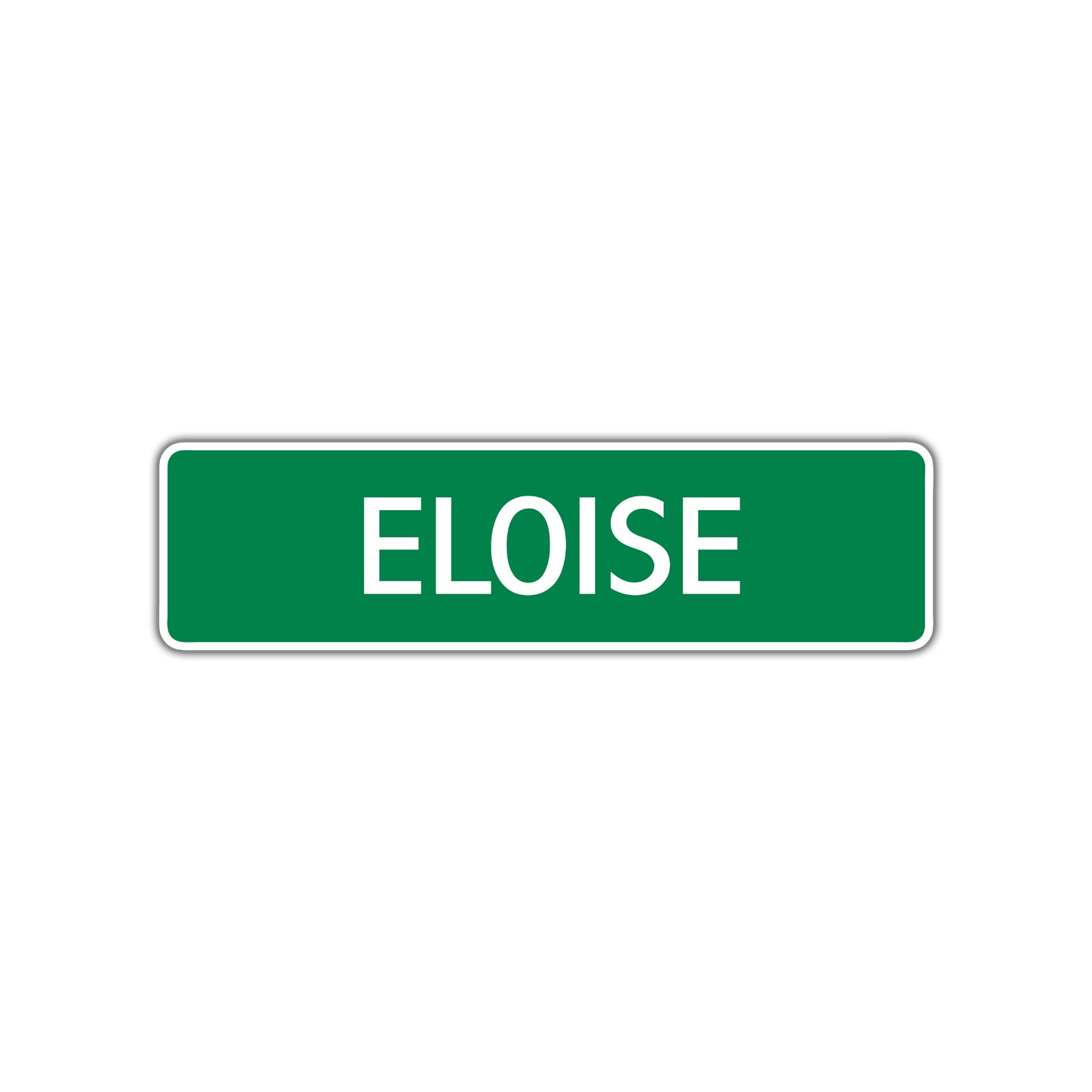 Eloise Street Sign Children Name Room Plate