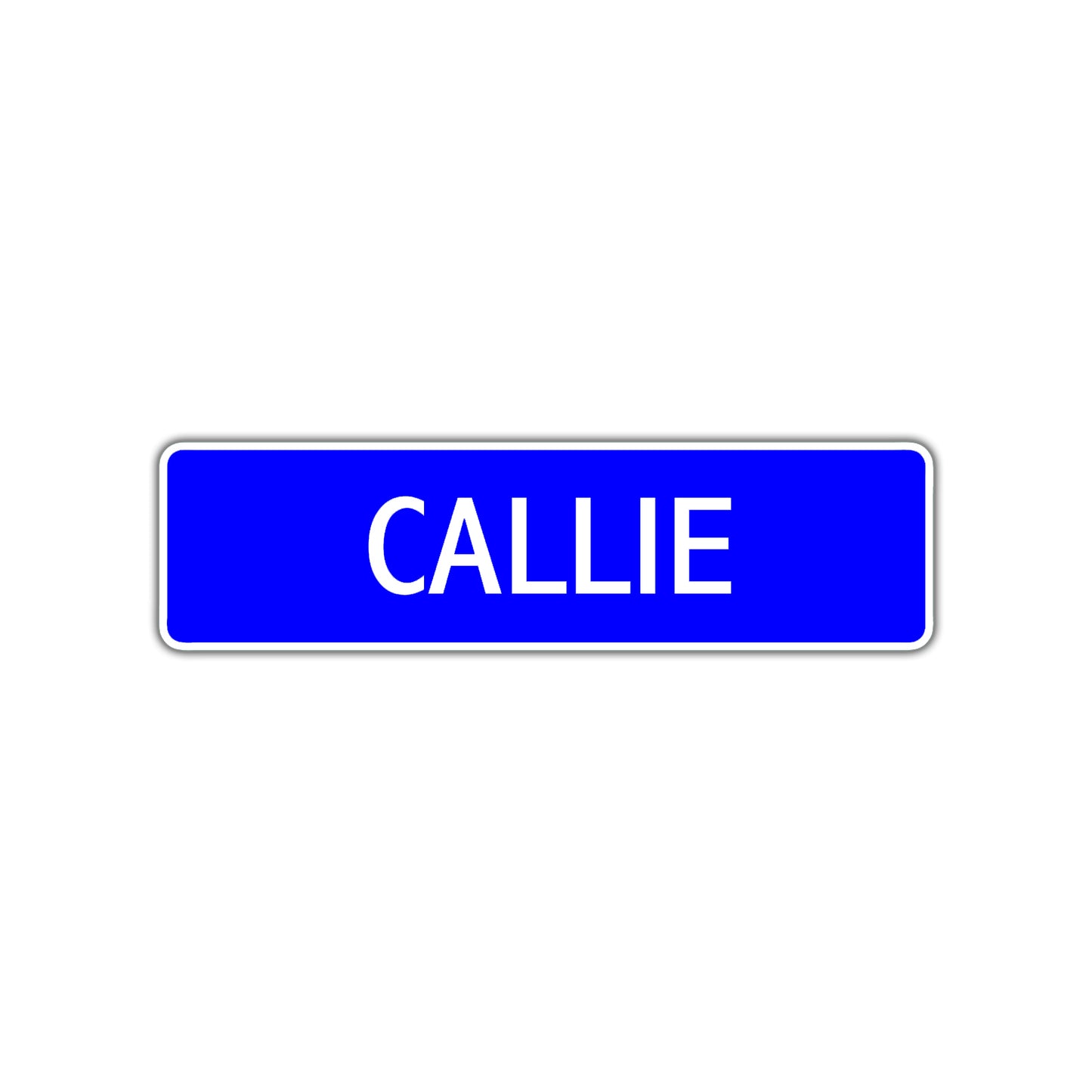 Callie Street Sign Children Name Room Plate