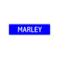 Marley Street Sign Children Name Room Plate