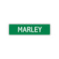Marley Street Sign Children Name Room Plate
