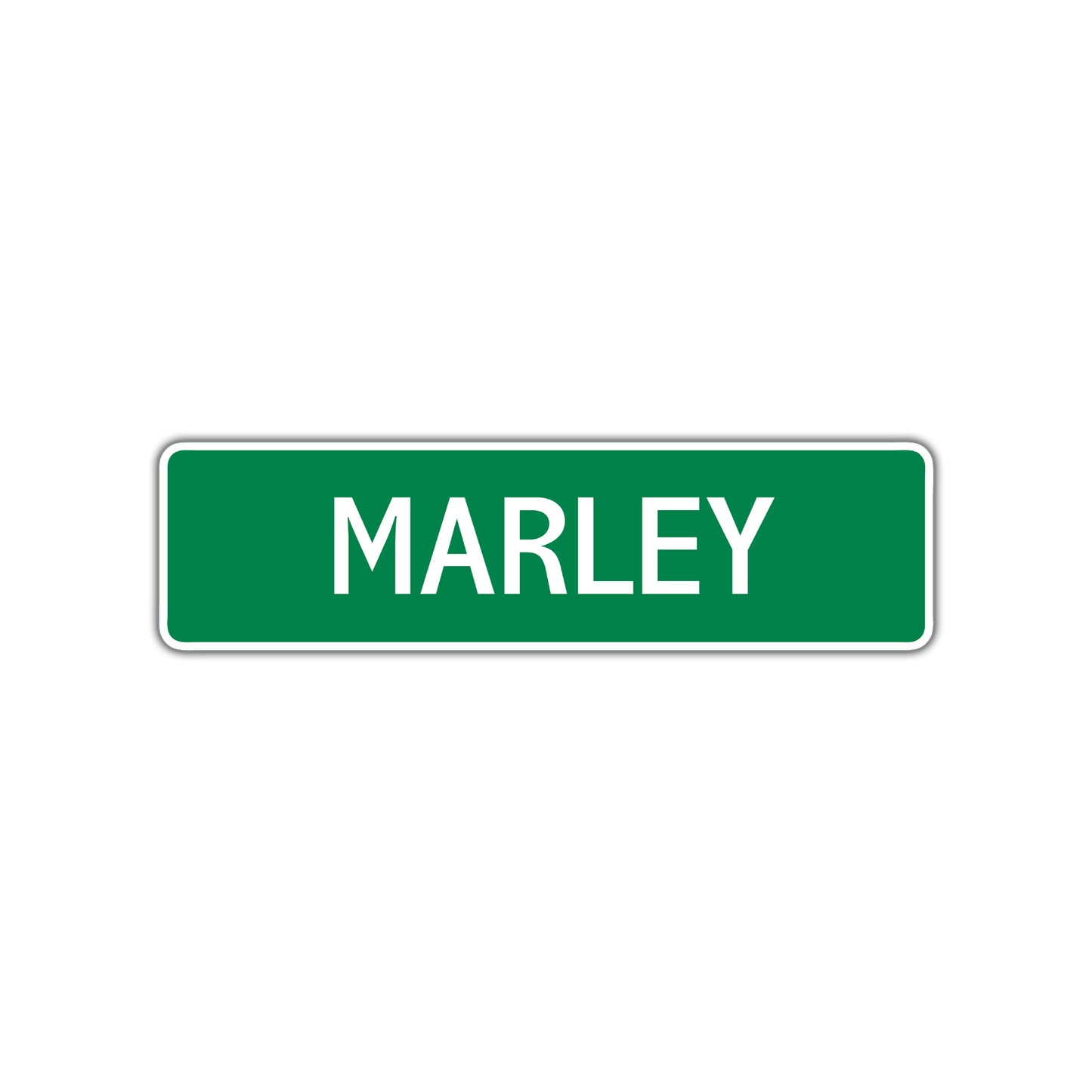 Marley Street Sign Children Name Room Plate