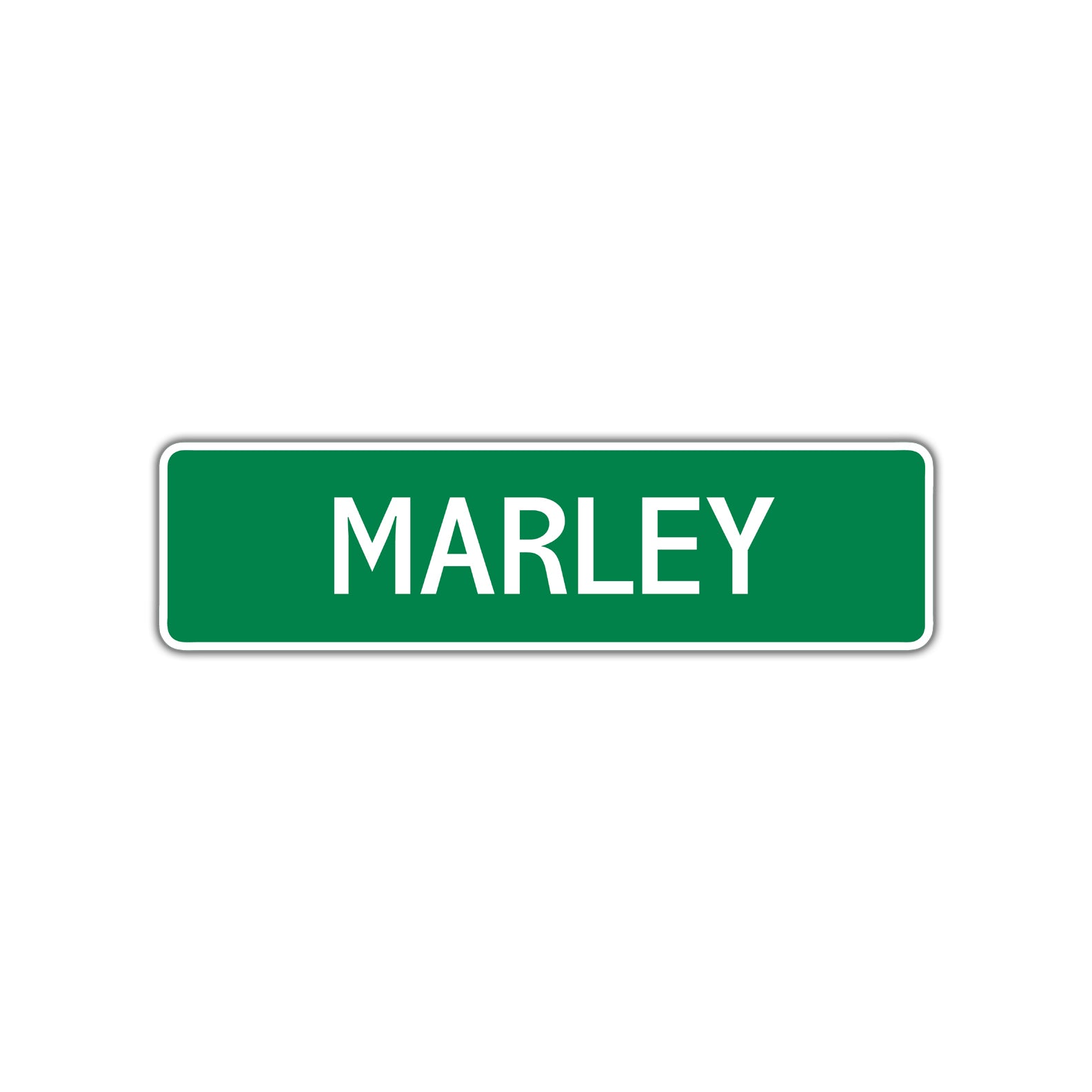 Marley Street Sign Children Name Room Plate