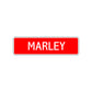 Marley Street Sign Children Name Room Plate