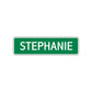 Stephanie Street Sign Children Name Room Plate