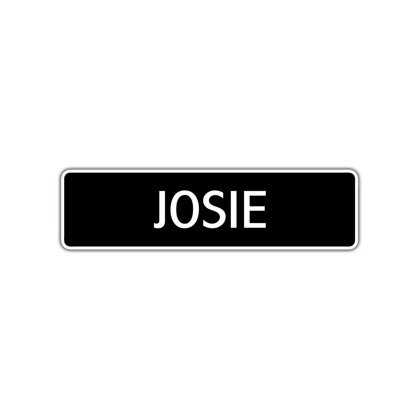Josie Street Sign Children Name Room Plate