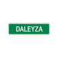 Daleyza Street Sign Children Name Room Plate