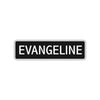 Evangeline Street Sign Children Name Room Plate