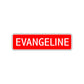 Evangeline Street Sign Children Name Room Plate