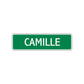 Camille Street Sign Children Name Room Plate