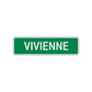 Vivienne Street Sign Children Name Room Plate