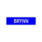 Brynn Street Sign Children Name Room Plate