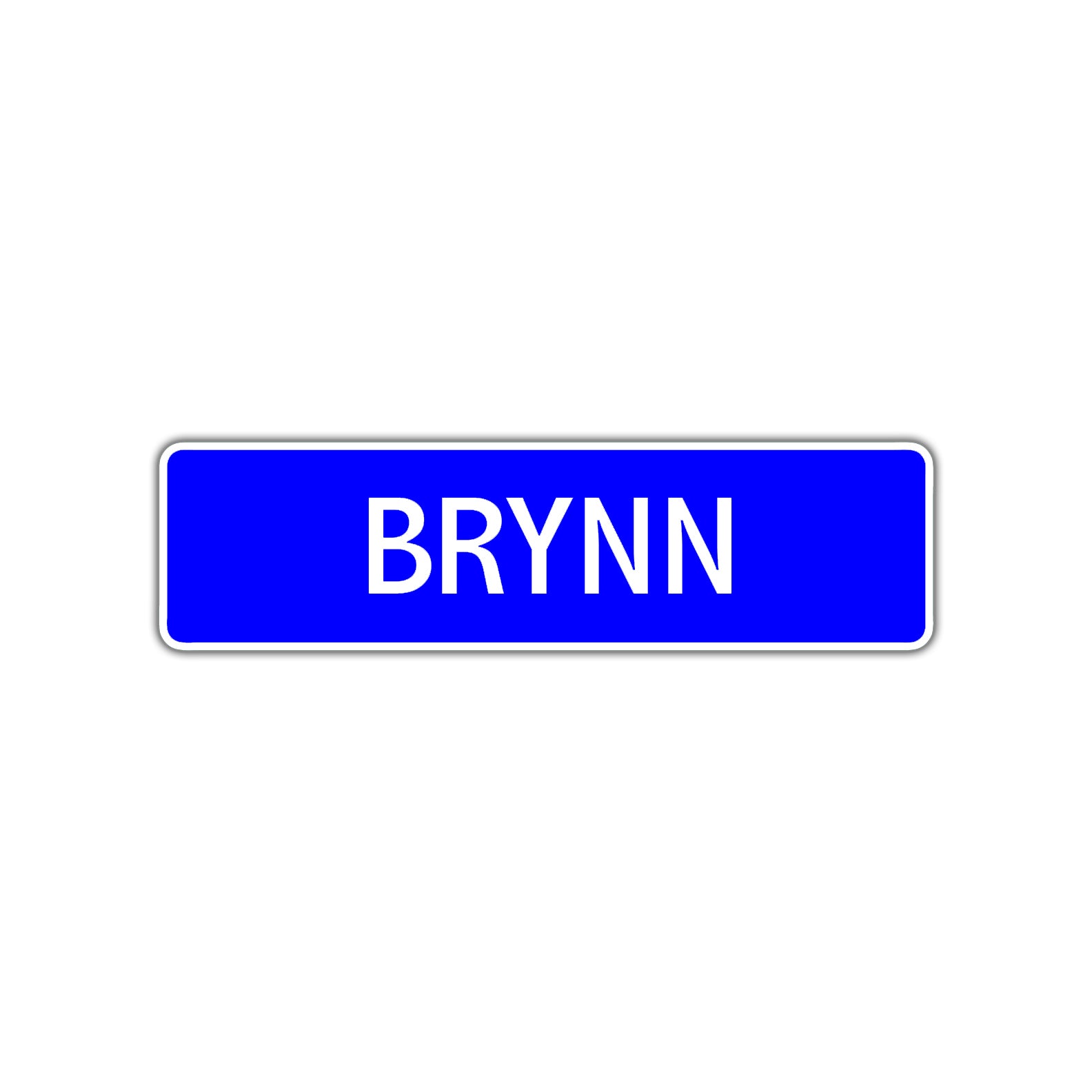 Brynn Street Sign Children Name Room Plate