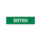 Brynn Street Sign Children Name Room Plate