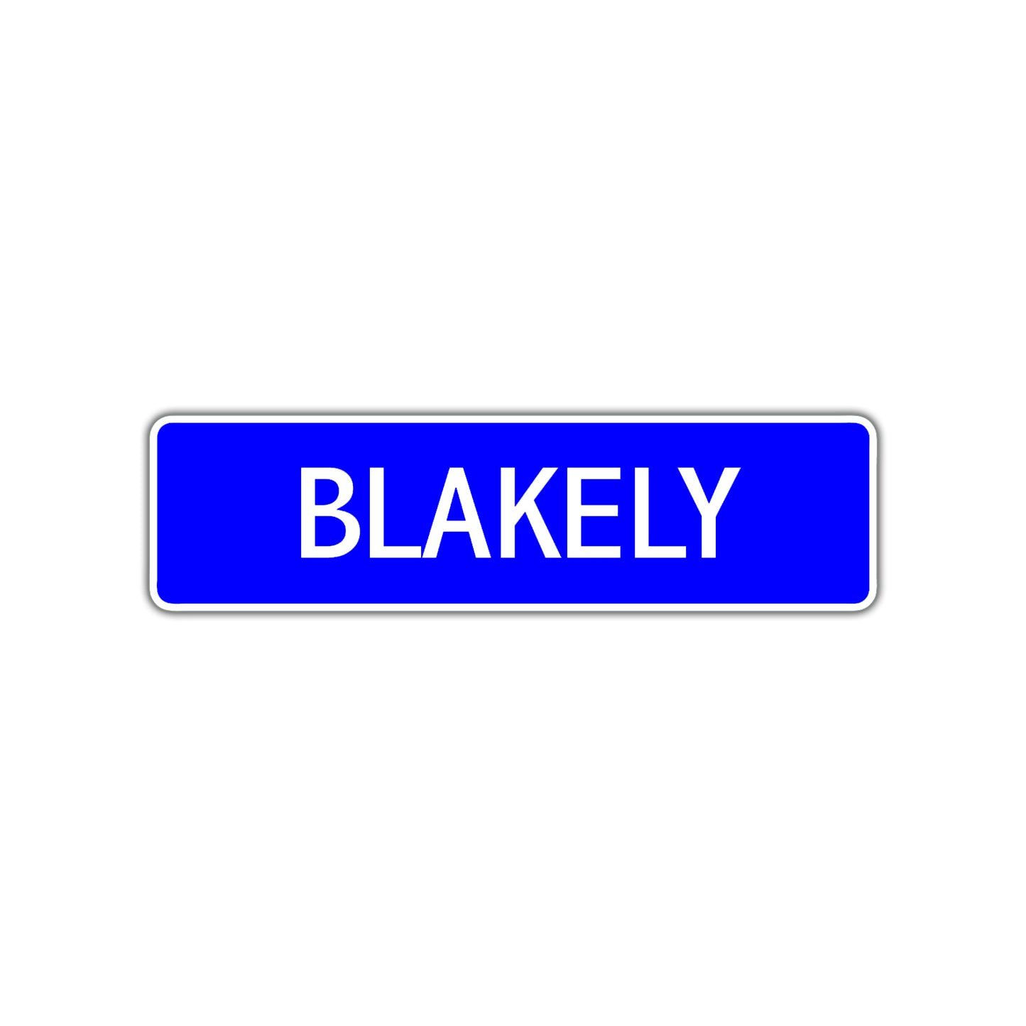Blakely Street Sign Children Name Room Plate