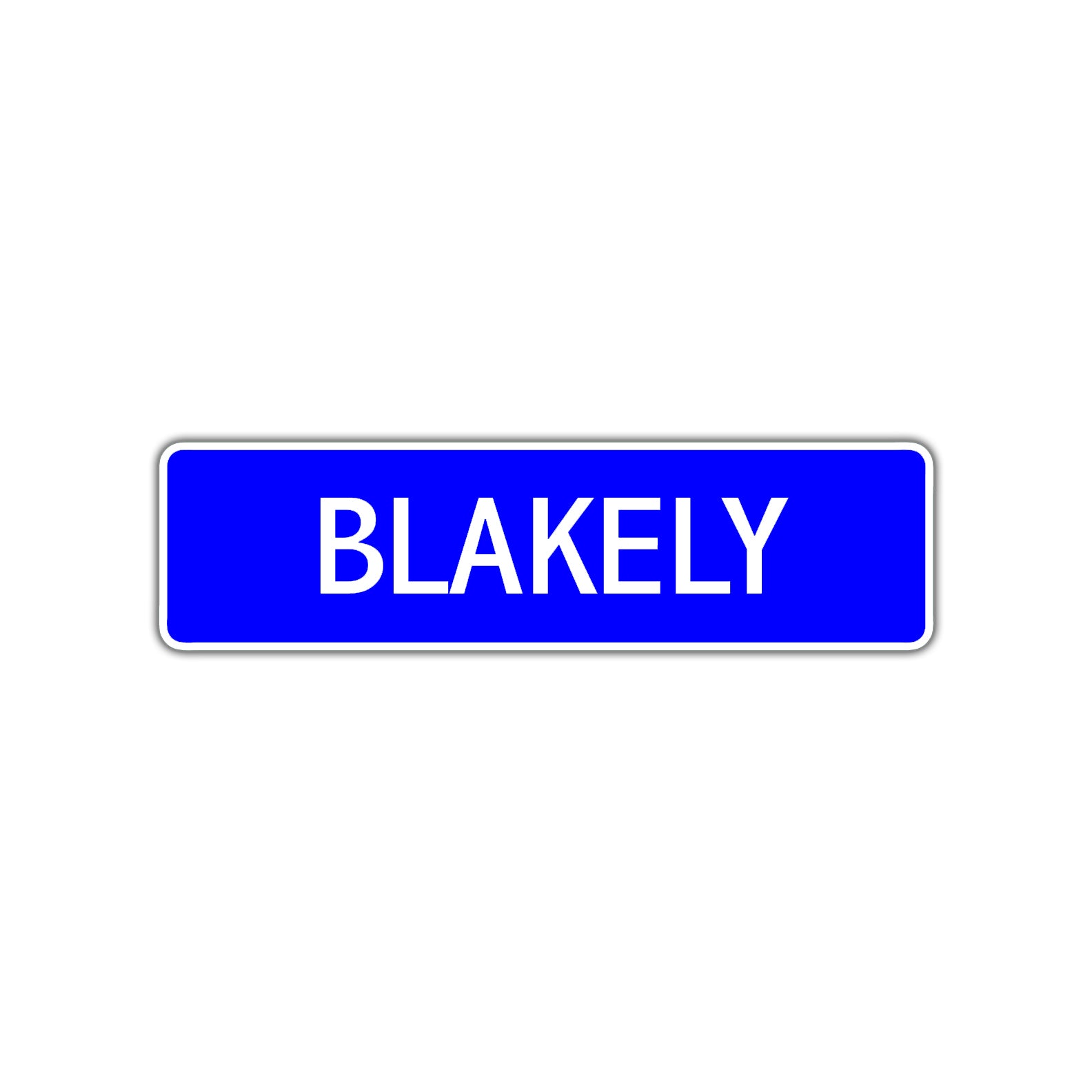 Blakely Street Sign Children Name Room Plate
