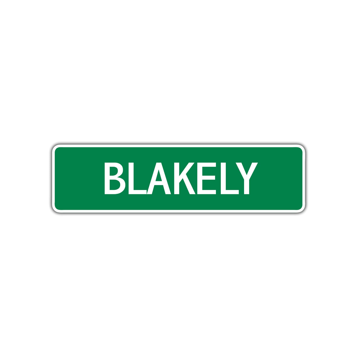 Blakely Street Sign Children Name Room Plate