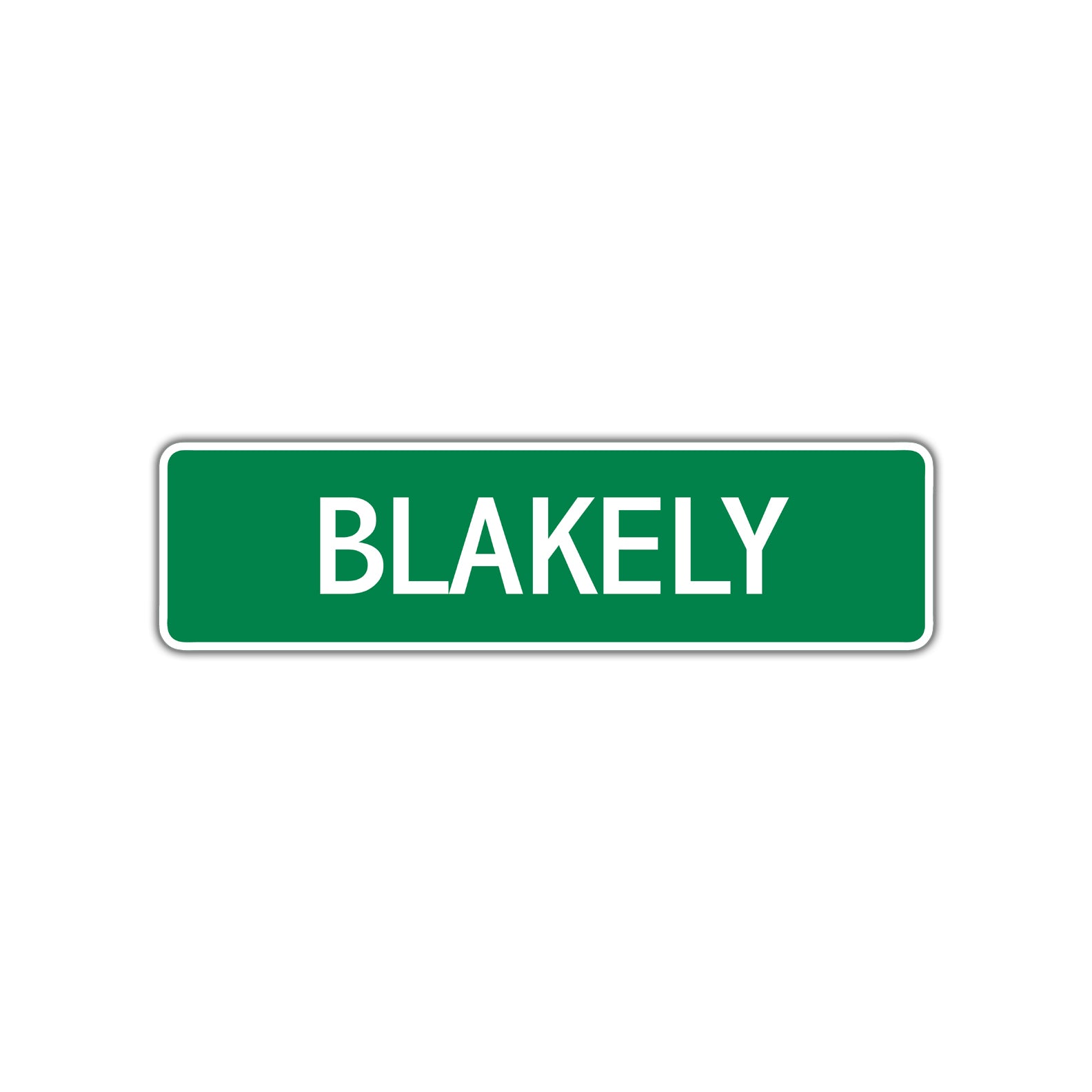 Blakely Street Sign Children Name Room Plate