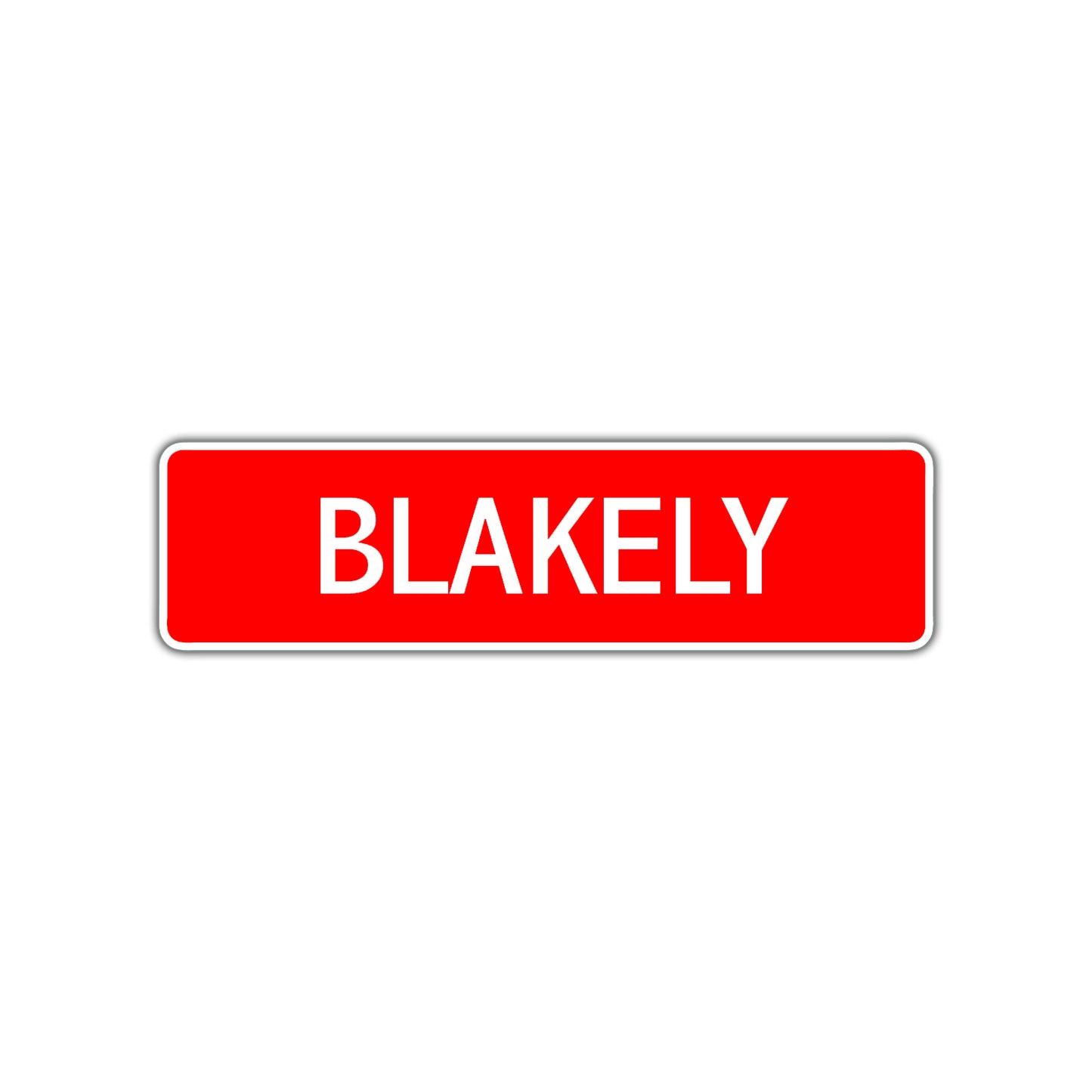 Blakely Street Sign Children Name Room Plate