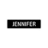 Jennifer Street Sign Children Name Room Plate