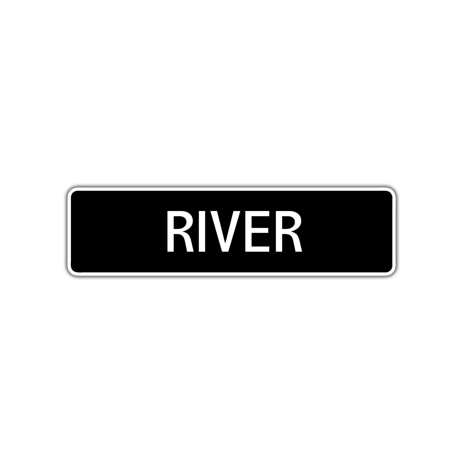 River Street Sign Children Name Room Plate