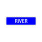 River Street Sign Children Name Room Plate