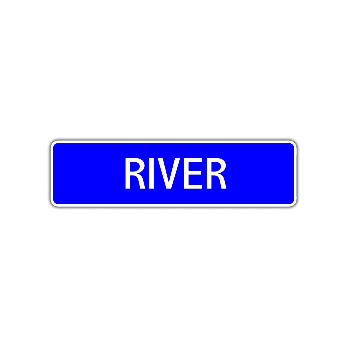River Street Sign Children Name Room Plate