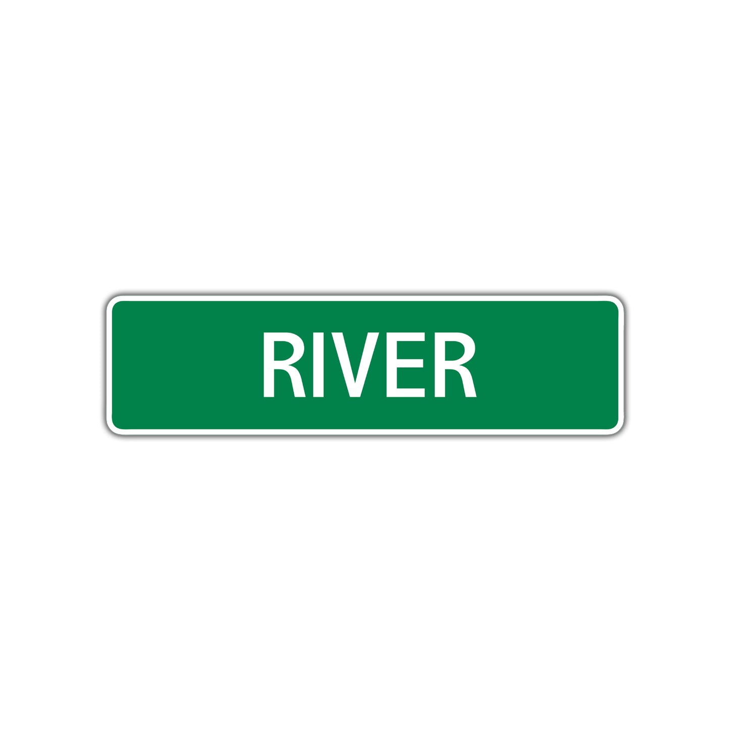 River Street Sign Children Name Room Plate