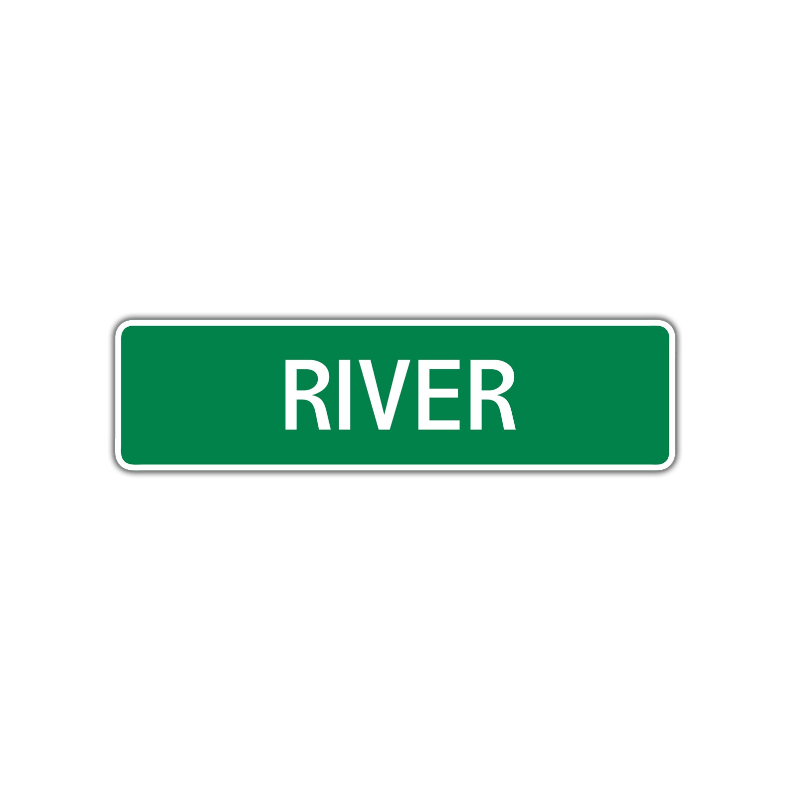 River Street Sign Children Name Room Plate