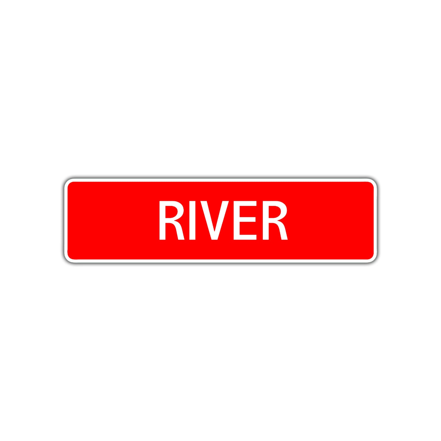 River Street Sign Children Name Room Plate