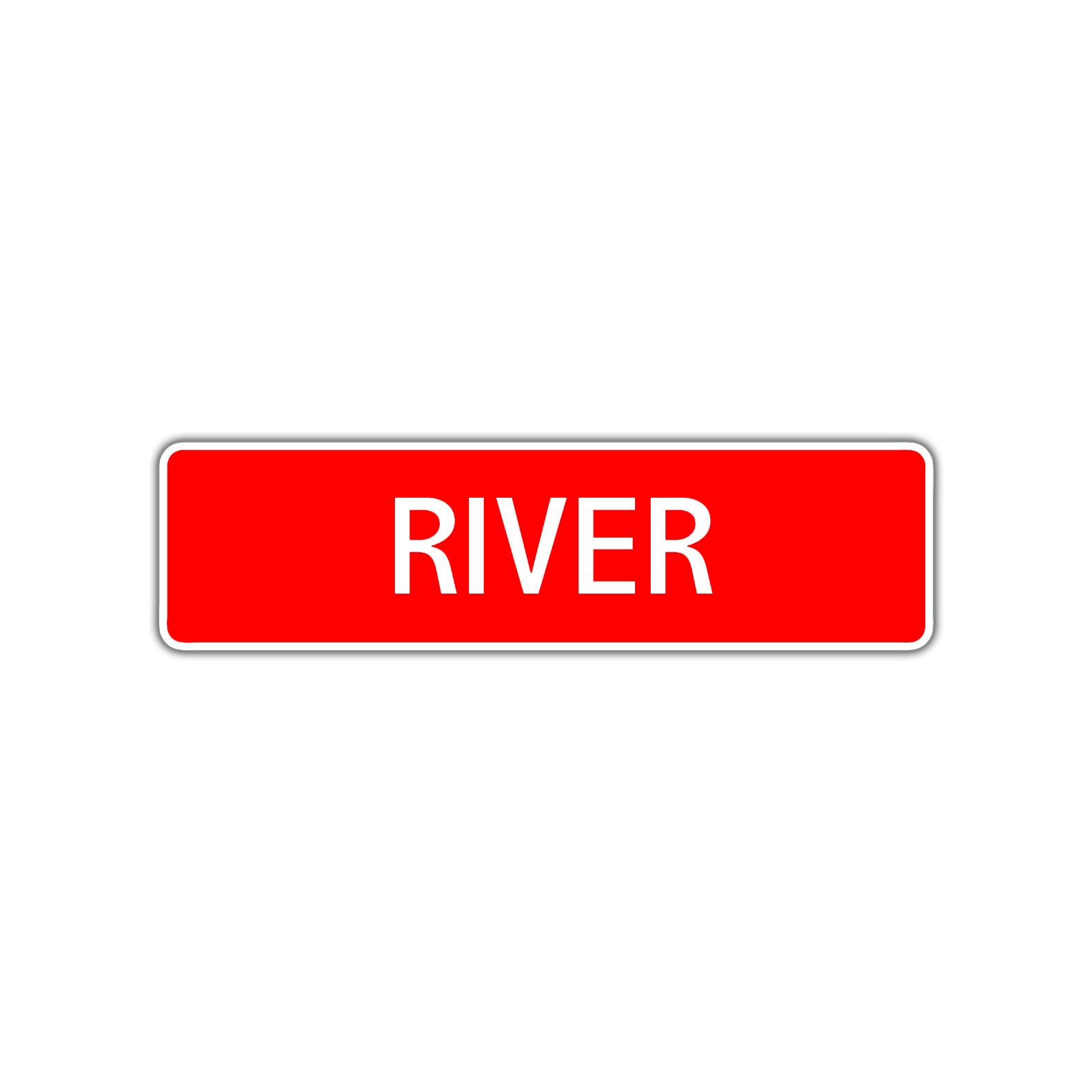 River Street Sign Children Name Room Plate