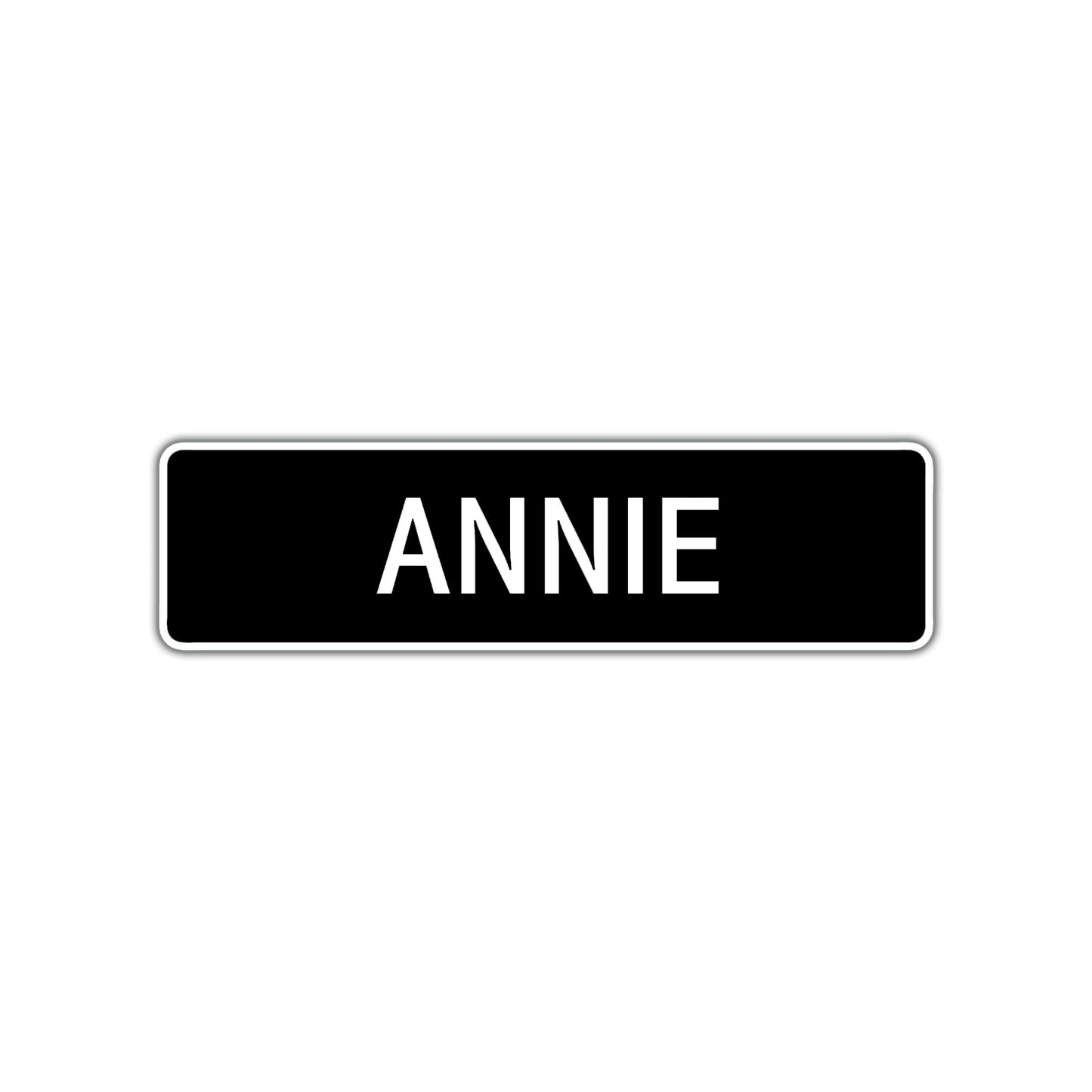 Annie Street Sign Children Name Room Plate