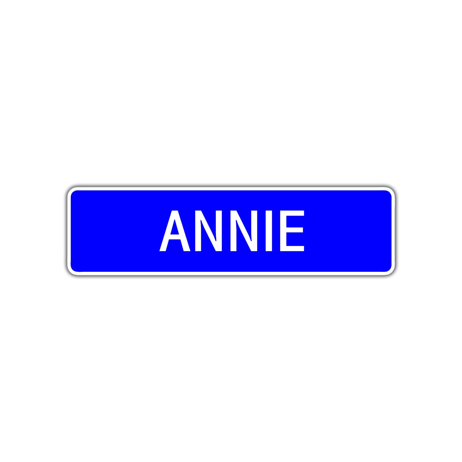 Annie Street Sign Children Name Room Plate