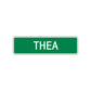 Thea Street Sign Children Name Room Plate