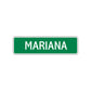 Mariana Street Sign Children Name Room Plate