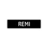 Remi Street Sign Children Name Room Plate