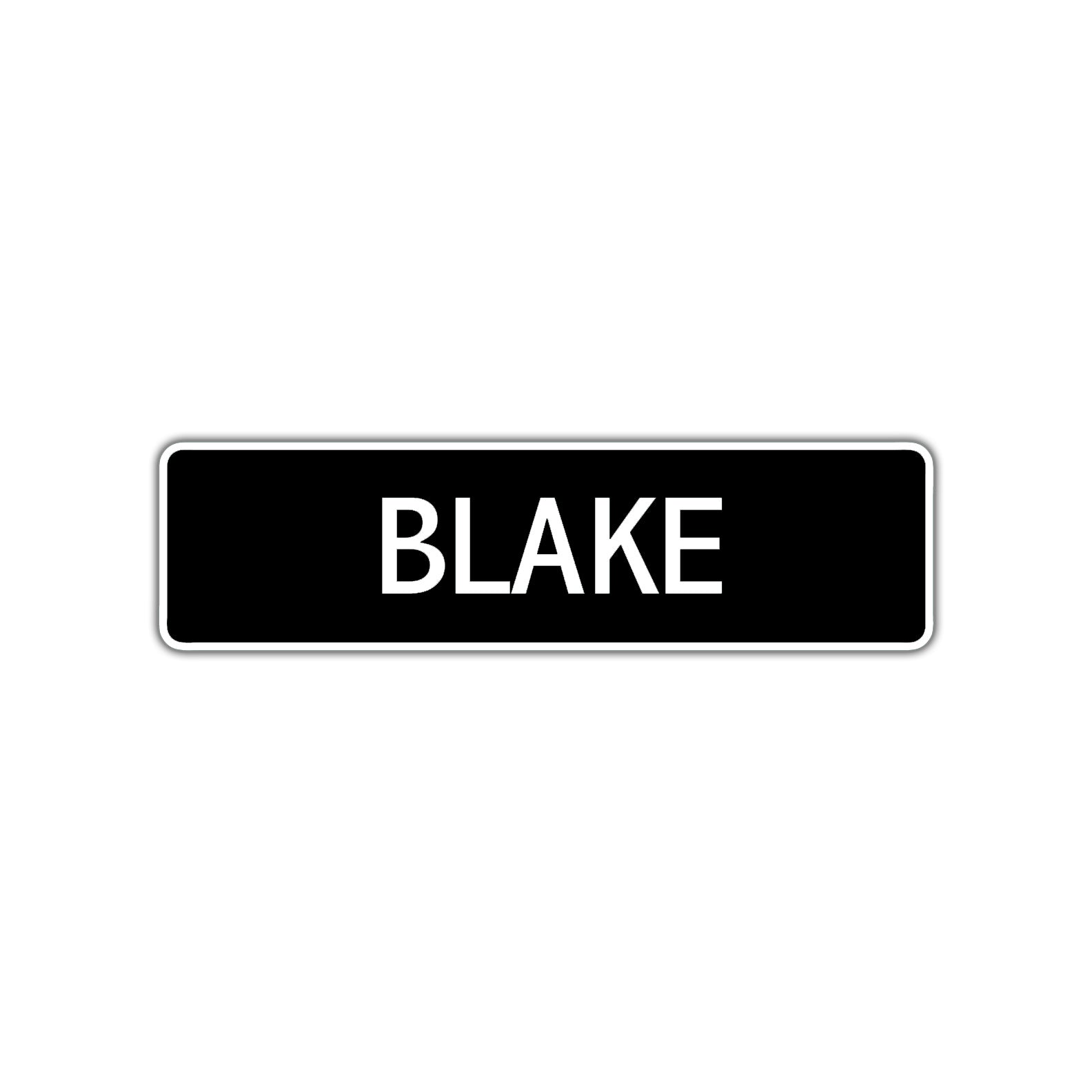 Blake Street Sign Children Name Room Plate