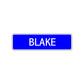 Blake Street Sign Children Name Room Plate