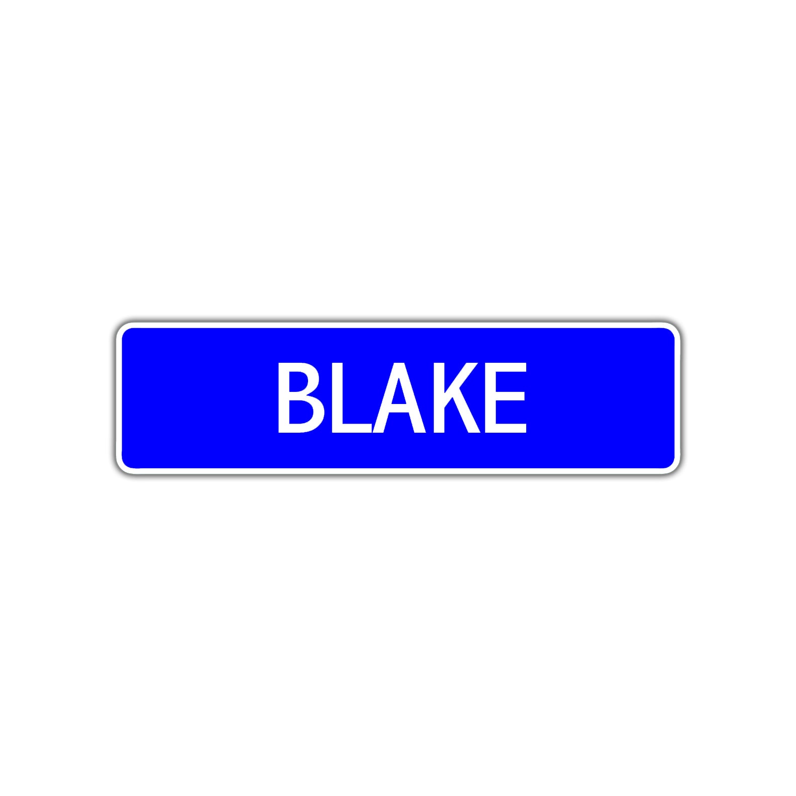 Blake Street Sign Children Name Room Plate