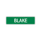 Blake Street Sign Children Name Room Plate