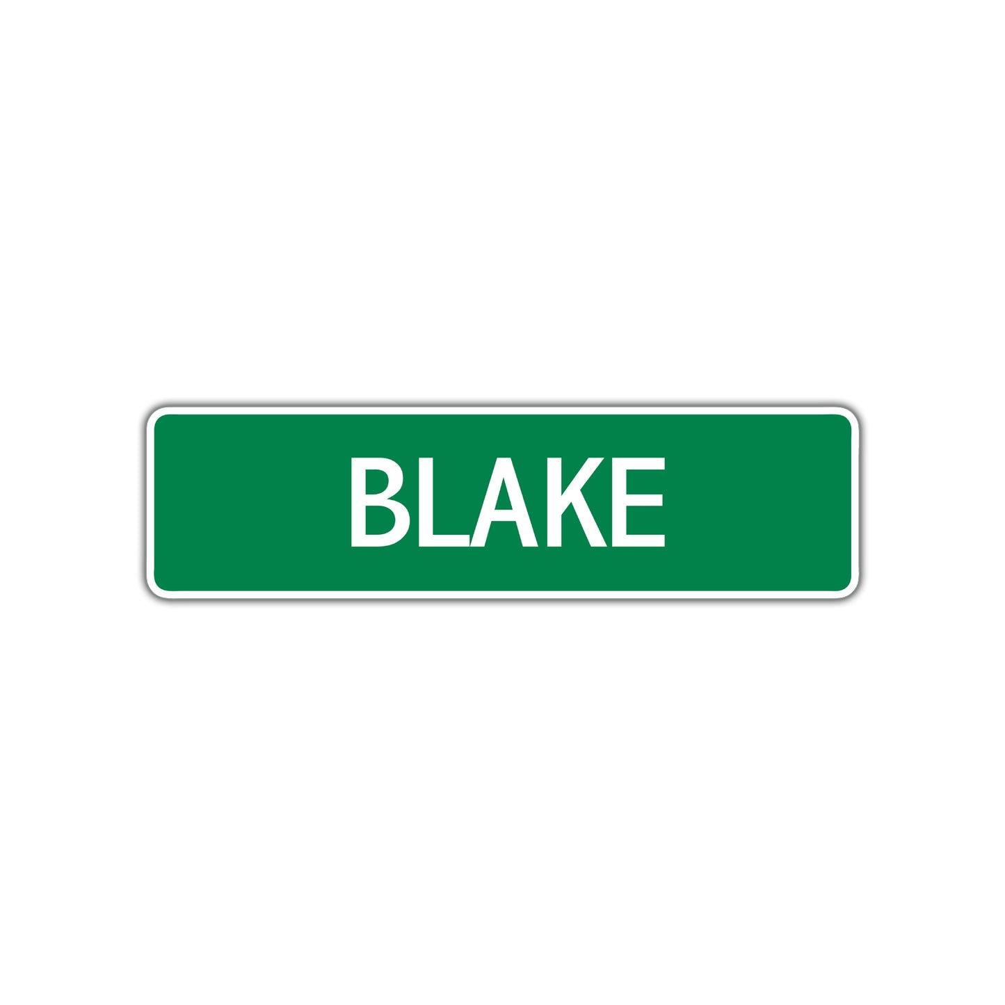 Blake Street Sign Children Name Room Plate