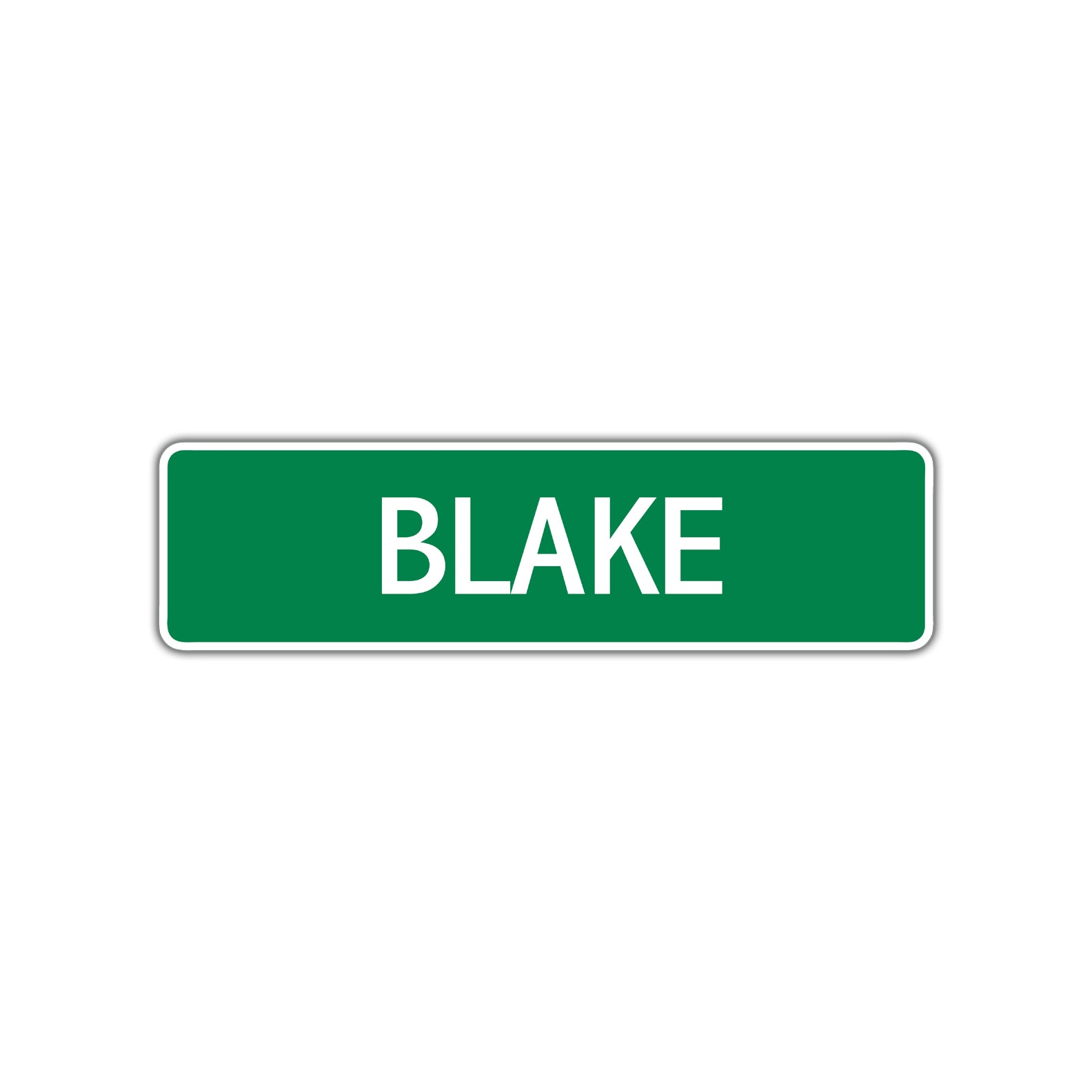 Blake Street Sign Children Name Room Plate