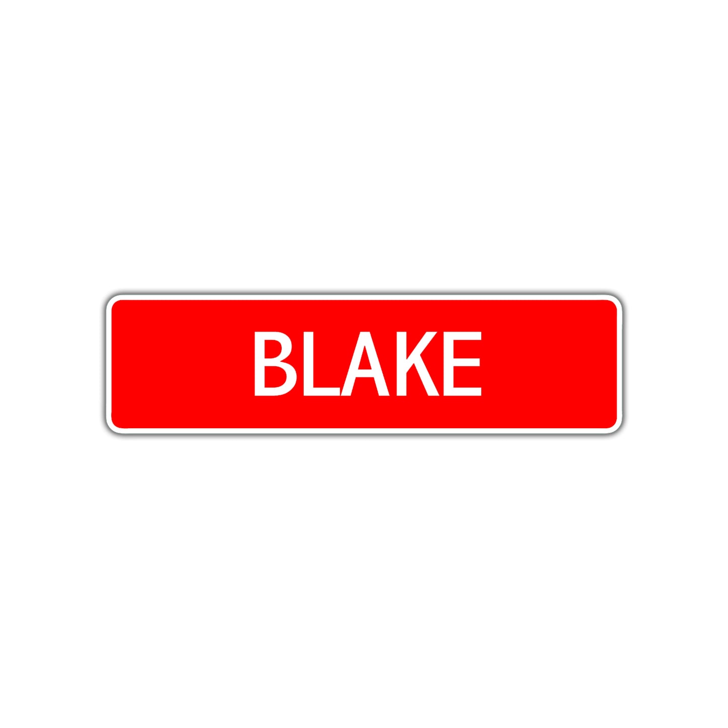 Blake Street Sign Children Name Room Plate