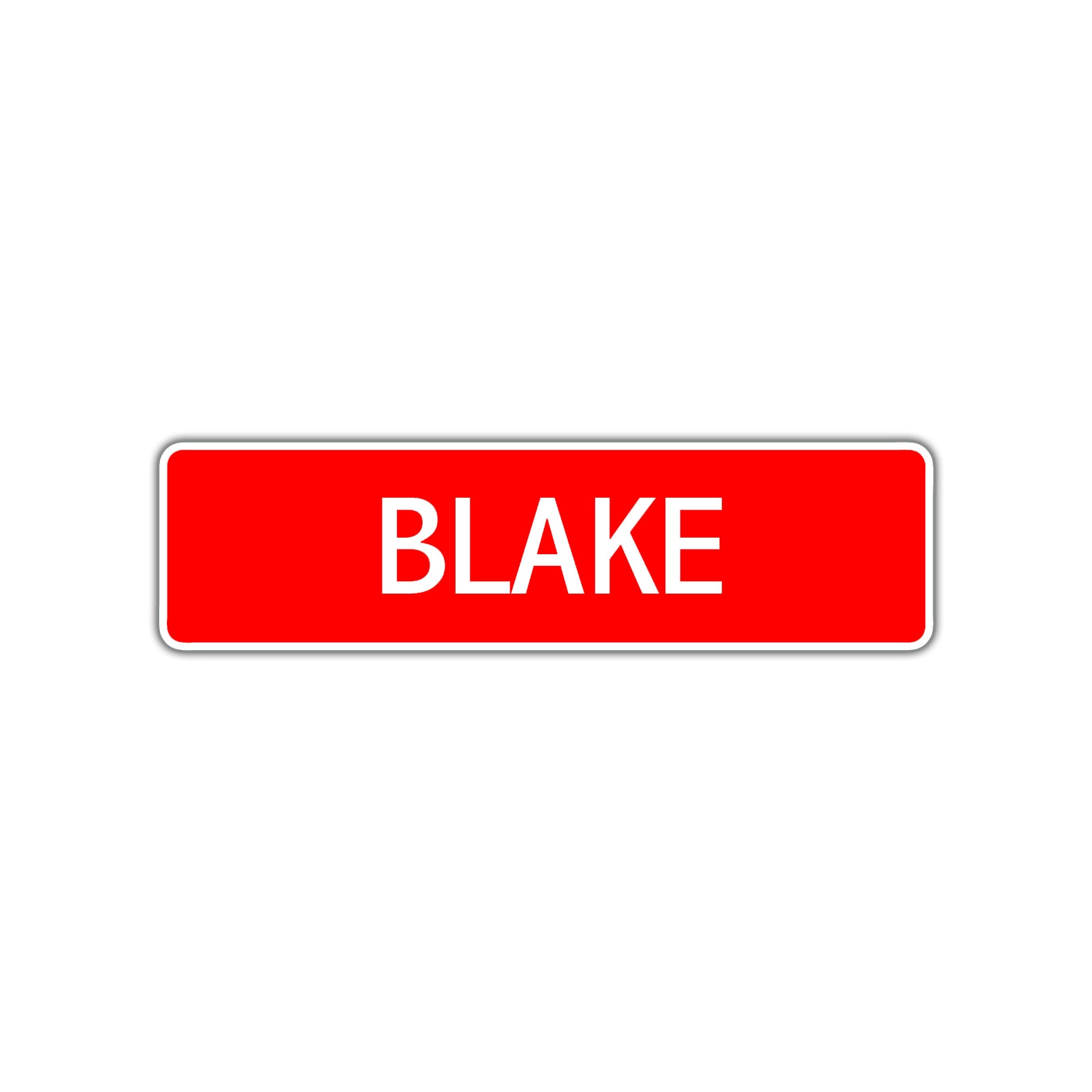 Blake Street Sign Children Name Room Plate