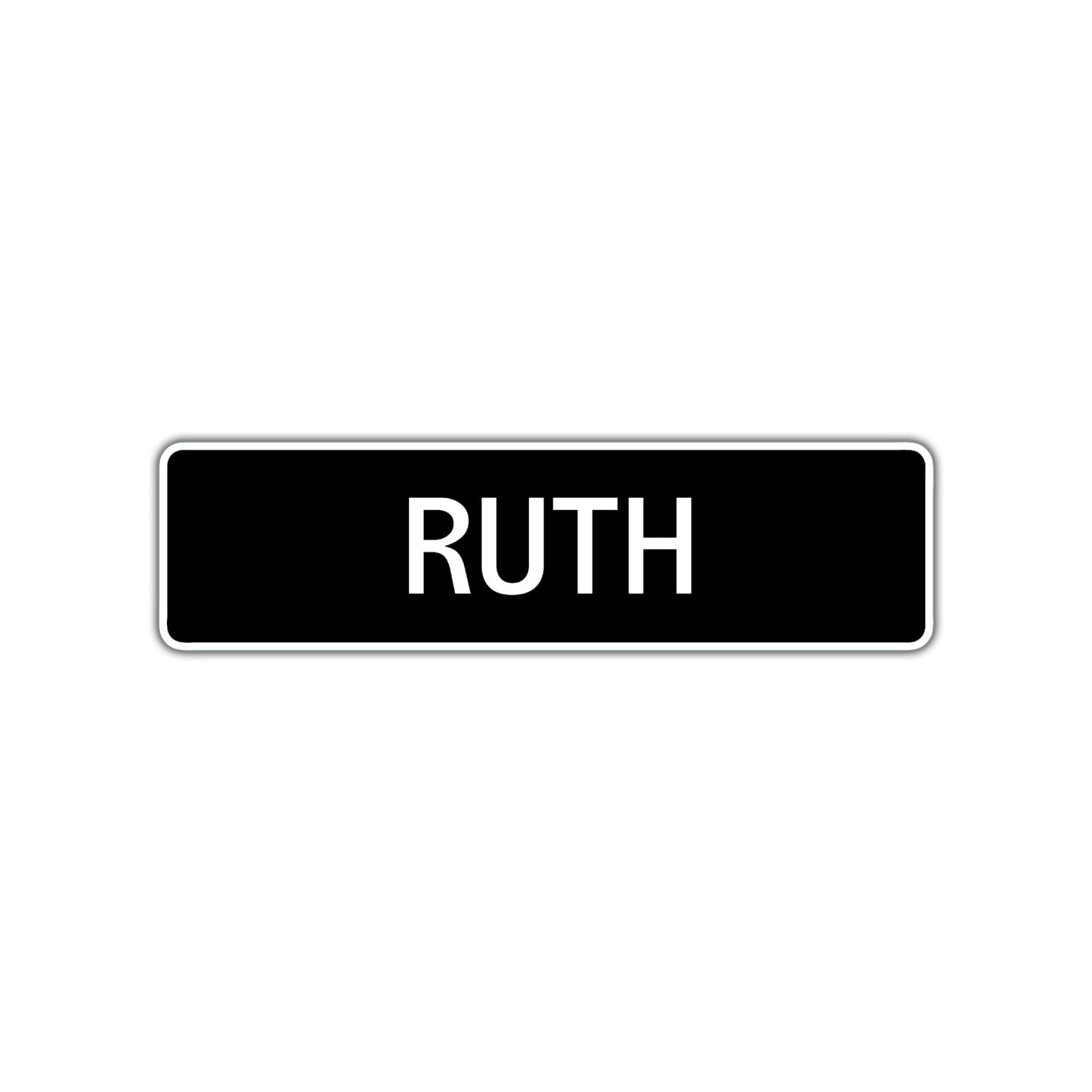 Ruth Street Sign Children Name Room Plate