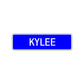 Kylee Street Sign Children Name Room Plate