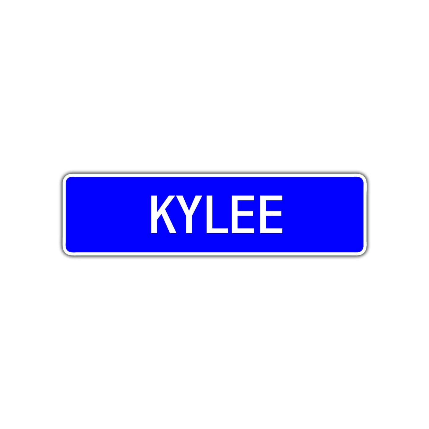 Kylee Street Sign Children Name Room Plate