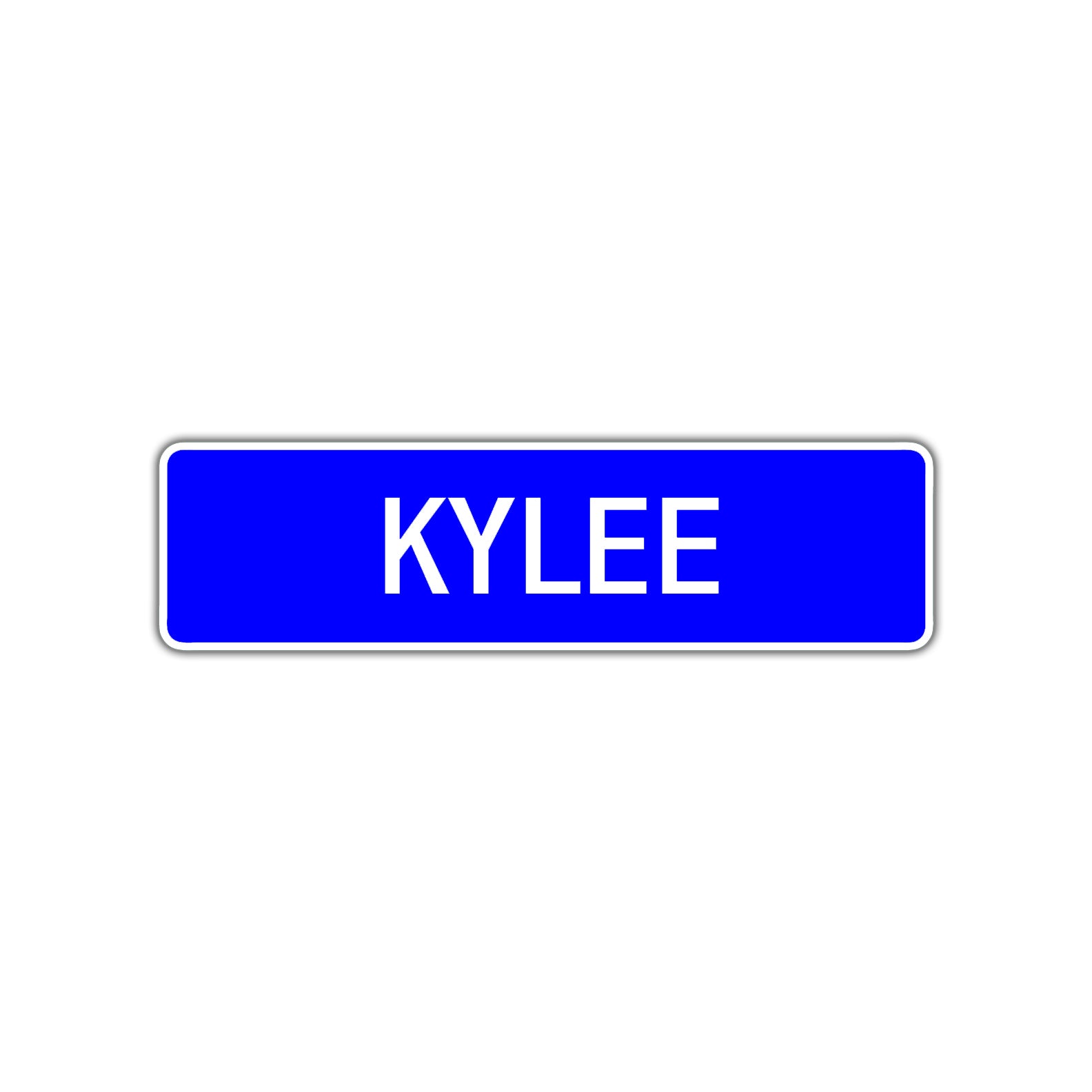 Kylee Street Sign Children Name Room Plate