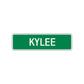 Kylee Street Sign Children Name Room Plate