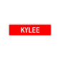 Kylee Street Sign Children Name Room Plate